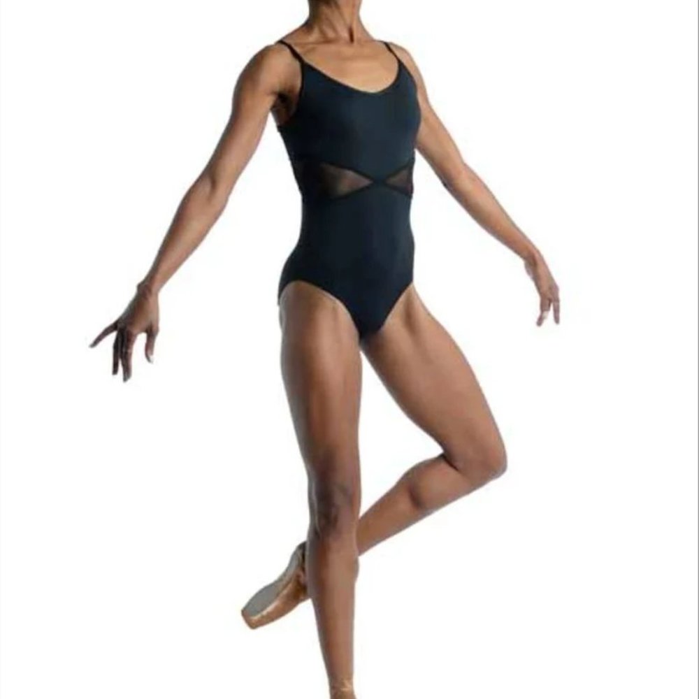 Danznmotion Adult Mesh Insert Leotard 21100A